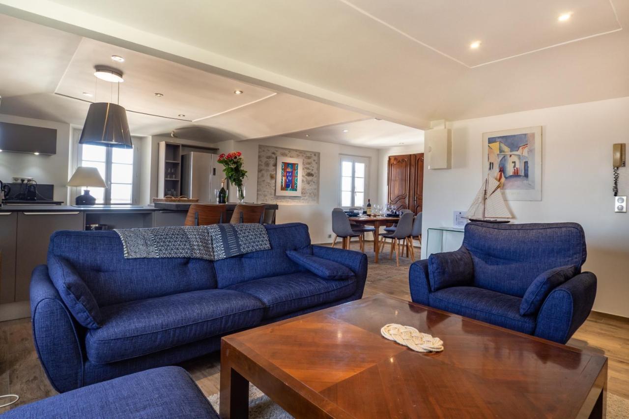 Charmant Appartement Spacieux Pour 6P Vue Mer Vieil Antibes Ngoại thất bức ảnh
