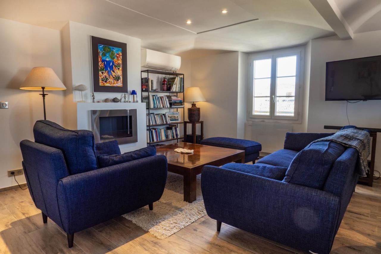 Charmant Appartement Spacieux Pour 6P Vue Mer Vieil Antibes Ngoại thất bức ảnh